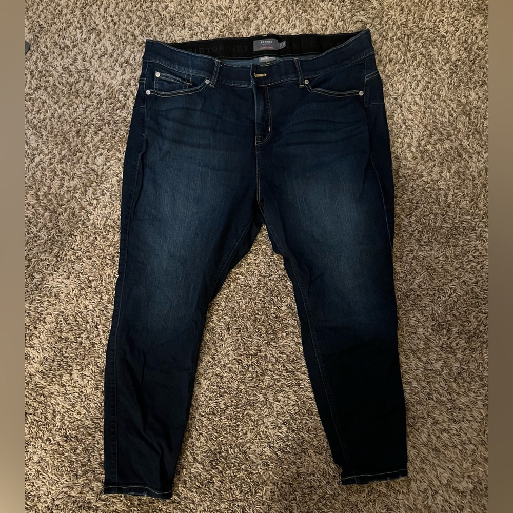 Torrid Bombshell Skinny Jean, 22XS, Dark Wash
